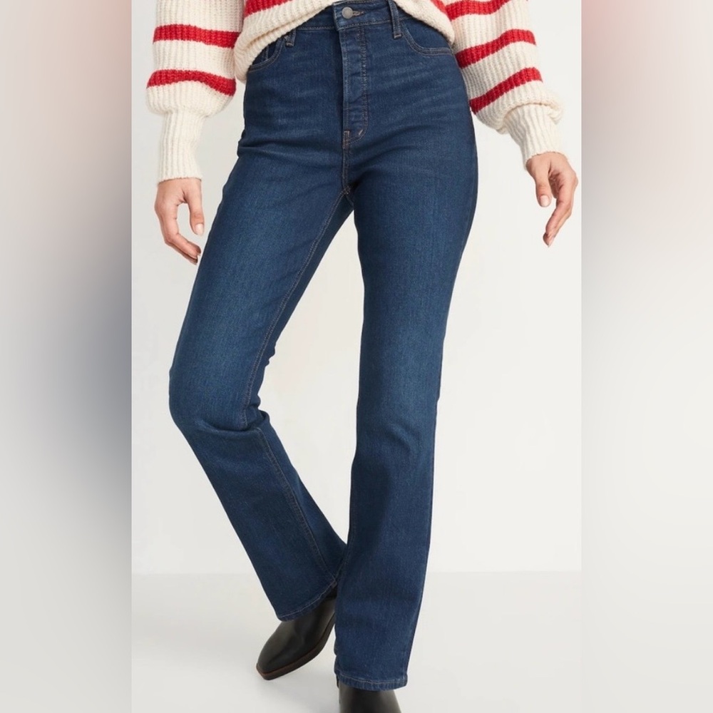 Old Navy High Rise Kicker Bootcut Jeans